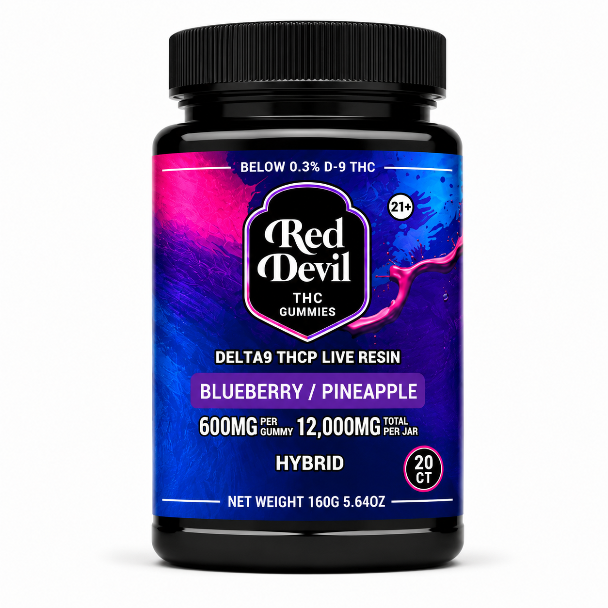 BLUEBERRY & PINEAPPLE HYBRID-755158522712