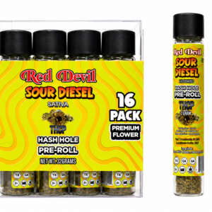 THCP HASH HOLE PRE-ROLLS 2GM - SATIVA - SOUR DIESEL
