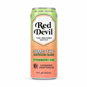 THC SELTZER 30MG - STRAWBERRY KIWI