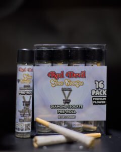 THCP DIAMOND ISOLATE PRE-ROLLS 2GM - INDICA - GMO COOKIES