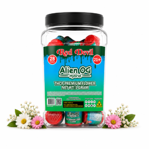 THCP FLOWER 1GM - HYBIRD - ALIEN OG