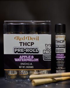 THCP PRE-ROLLS 1.5GM - INDICA - APPLE & WATERMELON