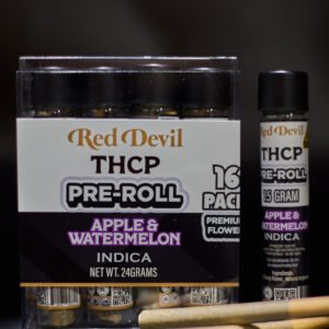THCP PRE-ROLLS 1.5GM - INDICA - APPLE & WATERMELON