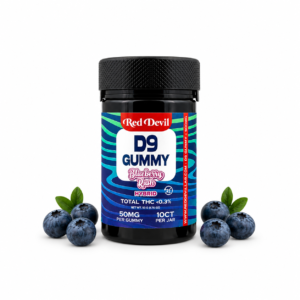 BLUEBERRY RUSH D9 + CBD 50MG