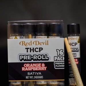 THCP PRE-ROLLS 1.5GM - SATIVA - ORANGE & RASPBERRY