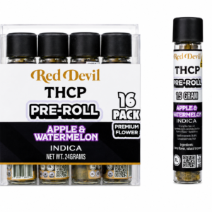 THCP PRE-ROLLS 1.5GM - INDICA - APPLE & WATERMELON