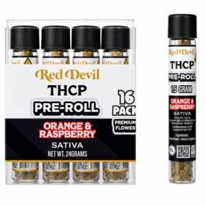 THCP PRE-ROLLS 1.5GM - SATIVA - ORANGE & RASPBERRY