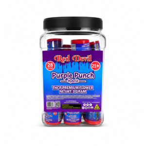 THCP FLOWER 1GM - HYBIRD - PURPLE PUNCH