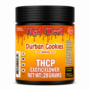 THCP FLOWER 28GM - SATIVA - DURBAN COOKIES