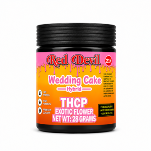THCP FLOWER 28GM - HYBRID - WEDDING CAKE