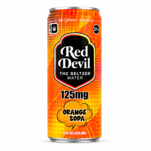 THC SELTZER 125MG - ORANGE SODA